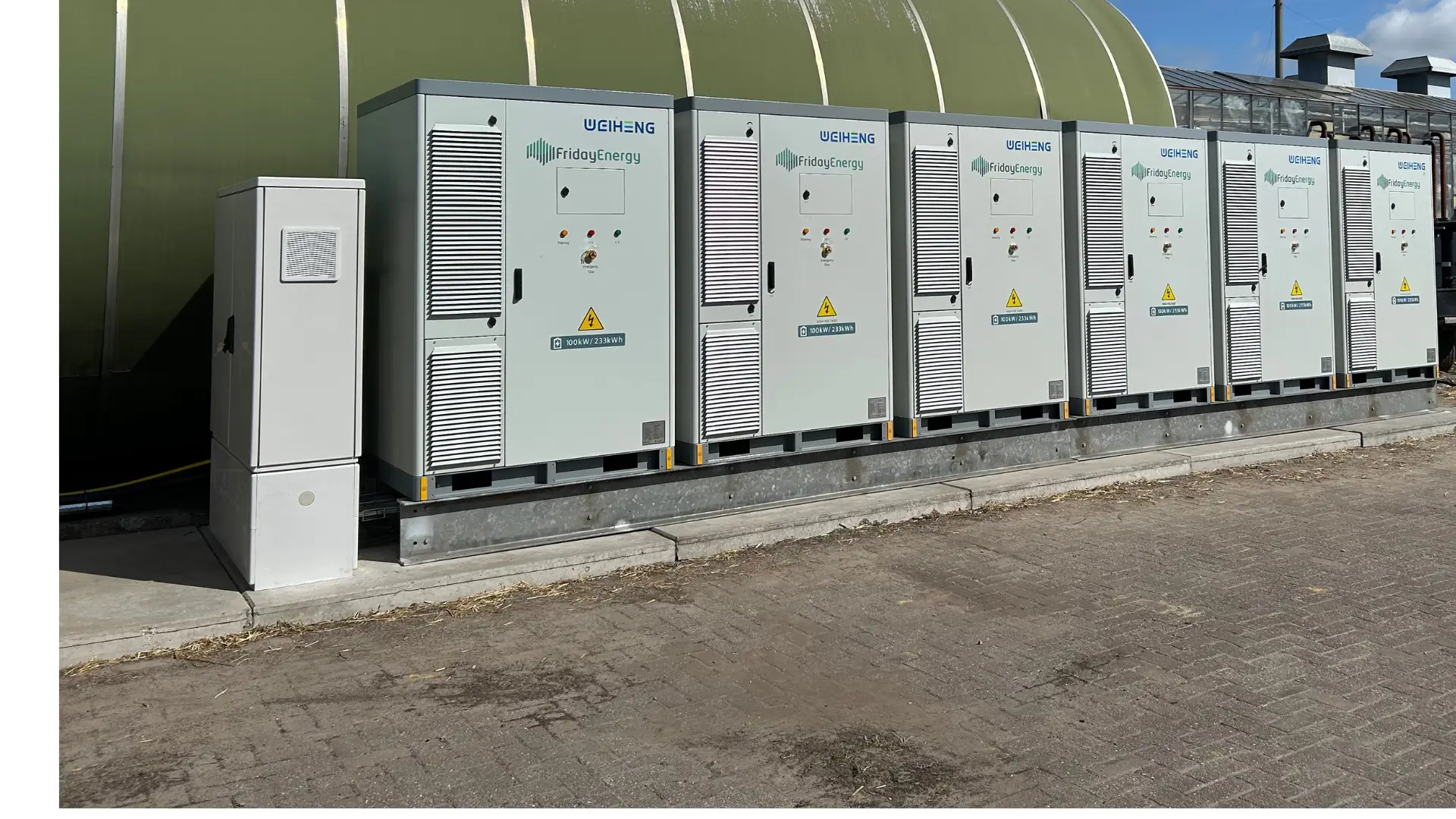 Grootschalige batterijopslag