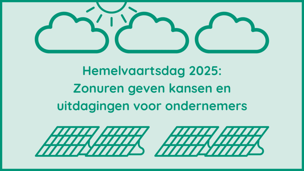 Zonuren Hemelvaartsdag