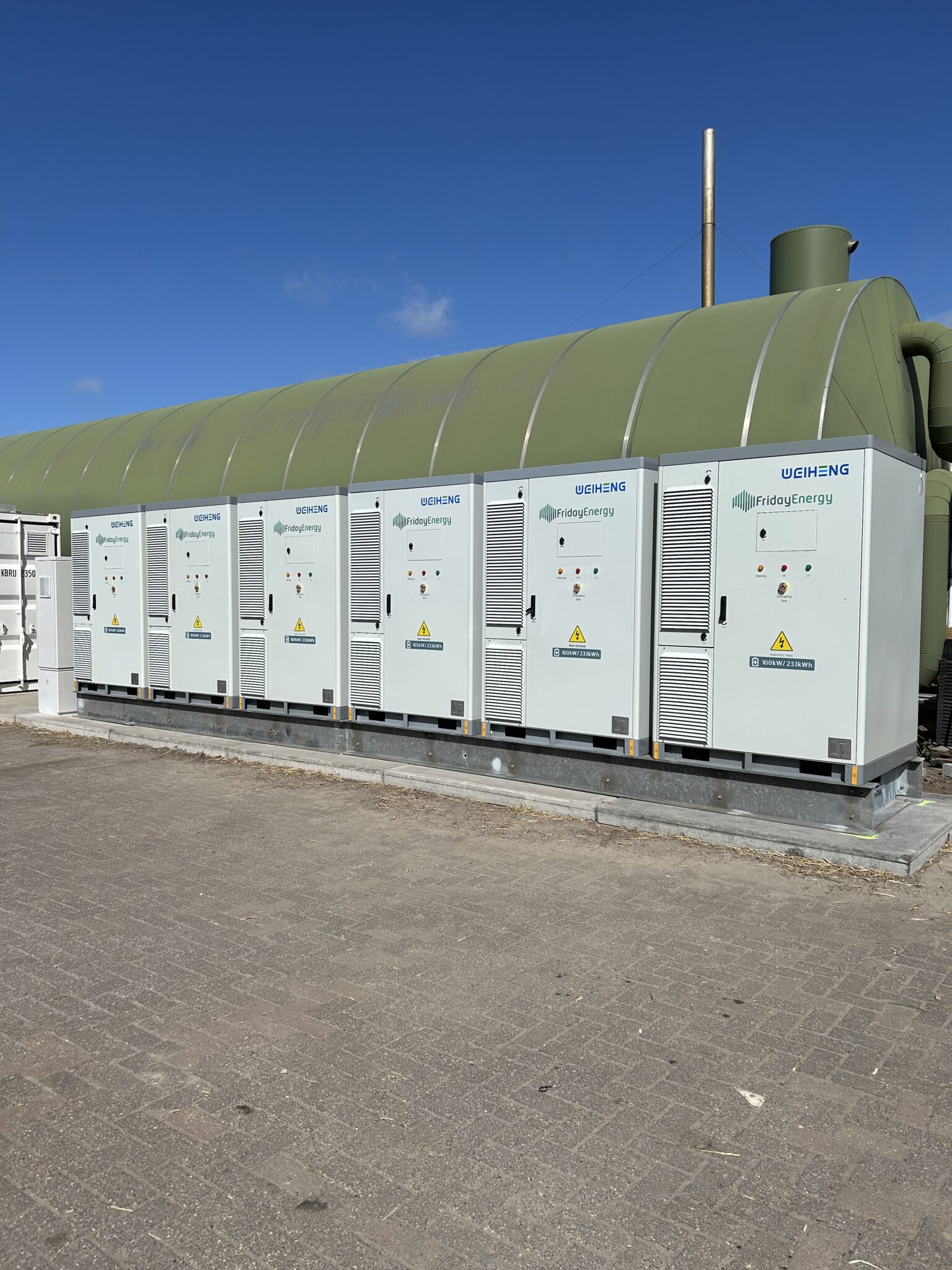 Batterijopslag project Hoogwoudt