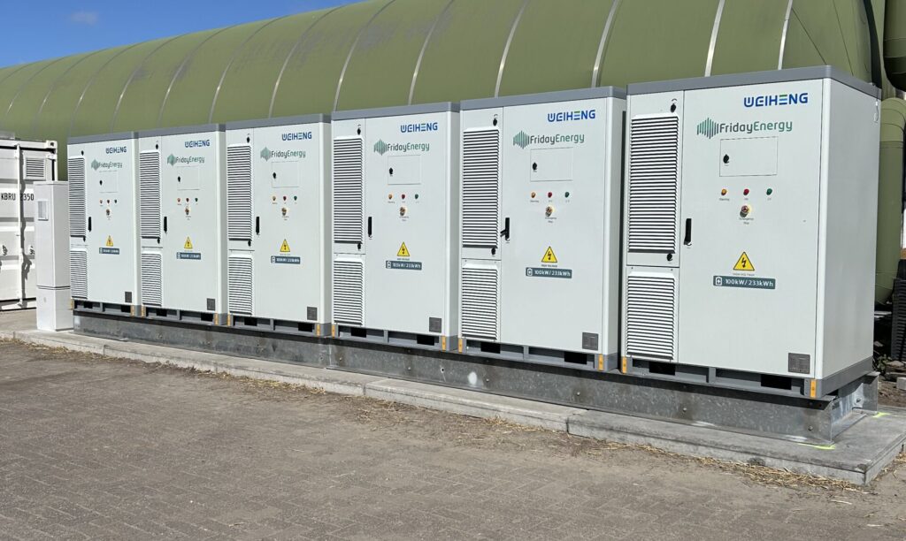 Batterijopslag project Hoogwoudt