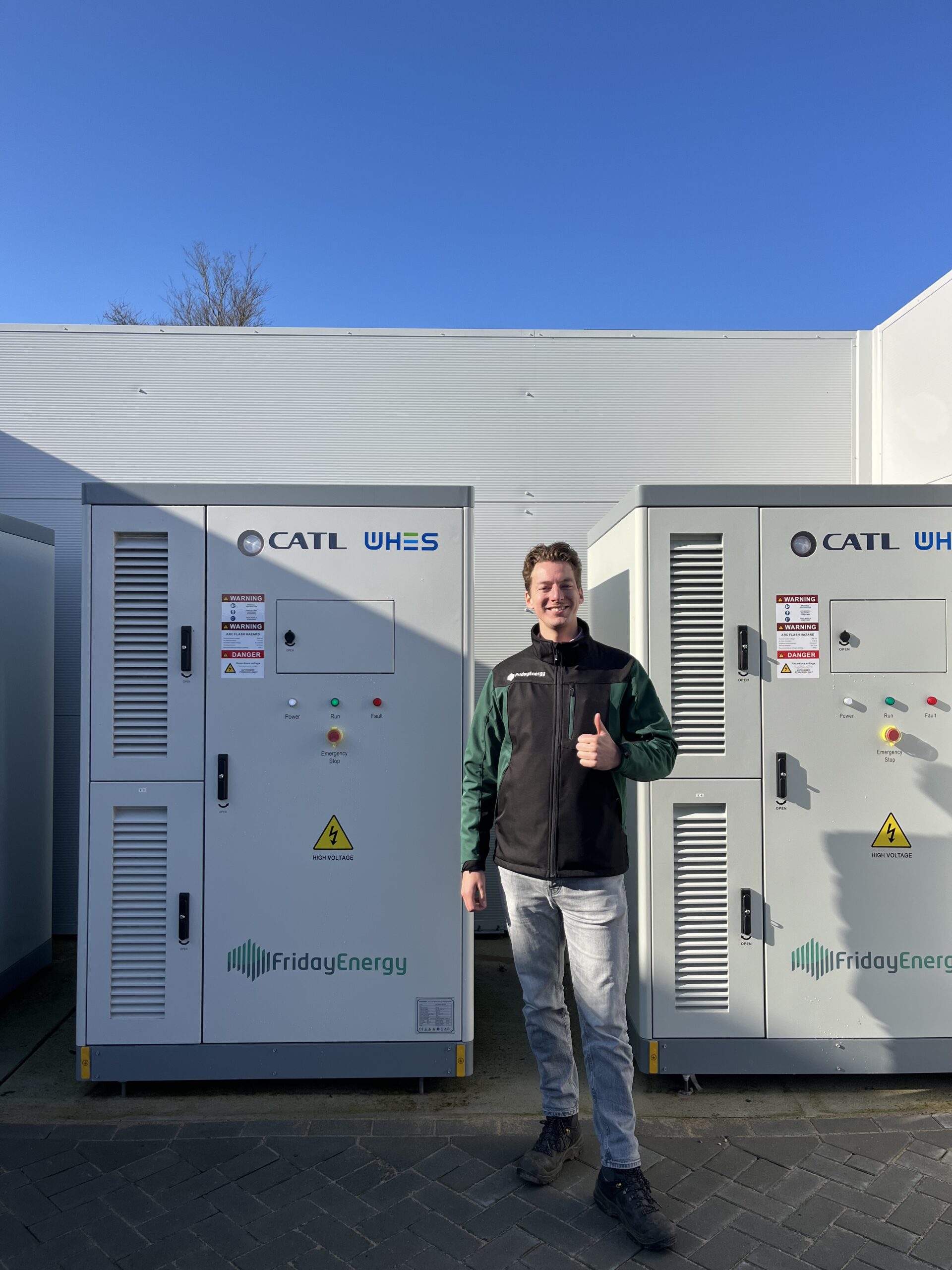 Friday Energy medewerker bij G1 batterijen