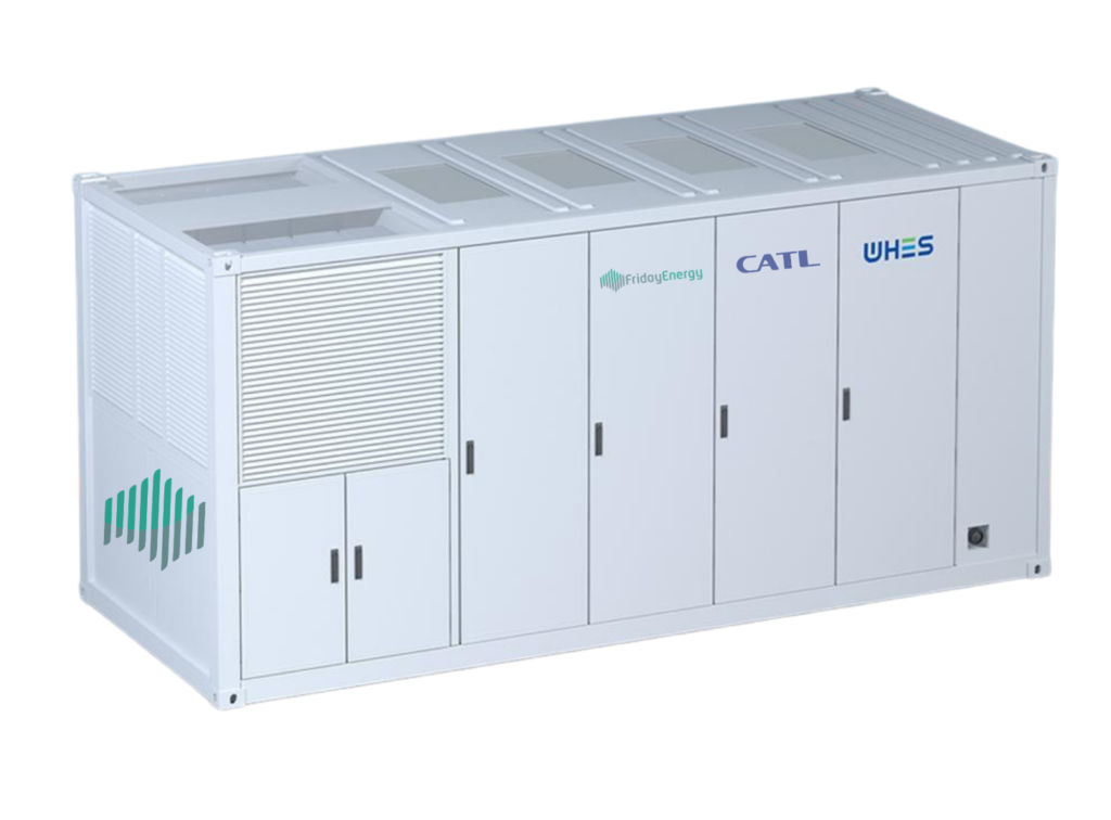 PowerACE, grootschalige containeroplossing voor batterijopslag