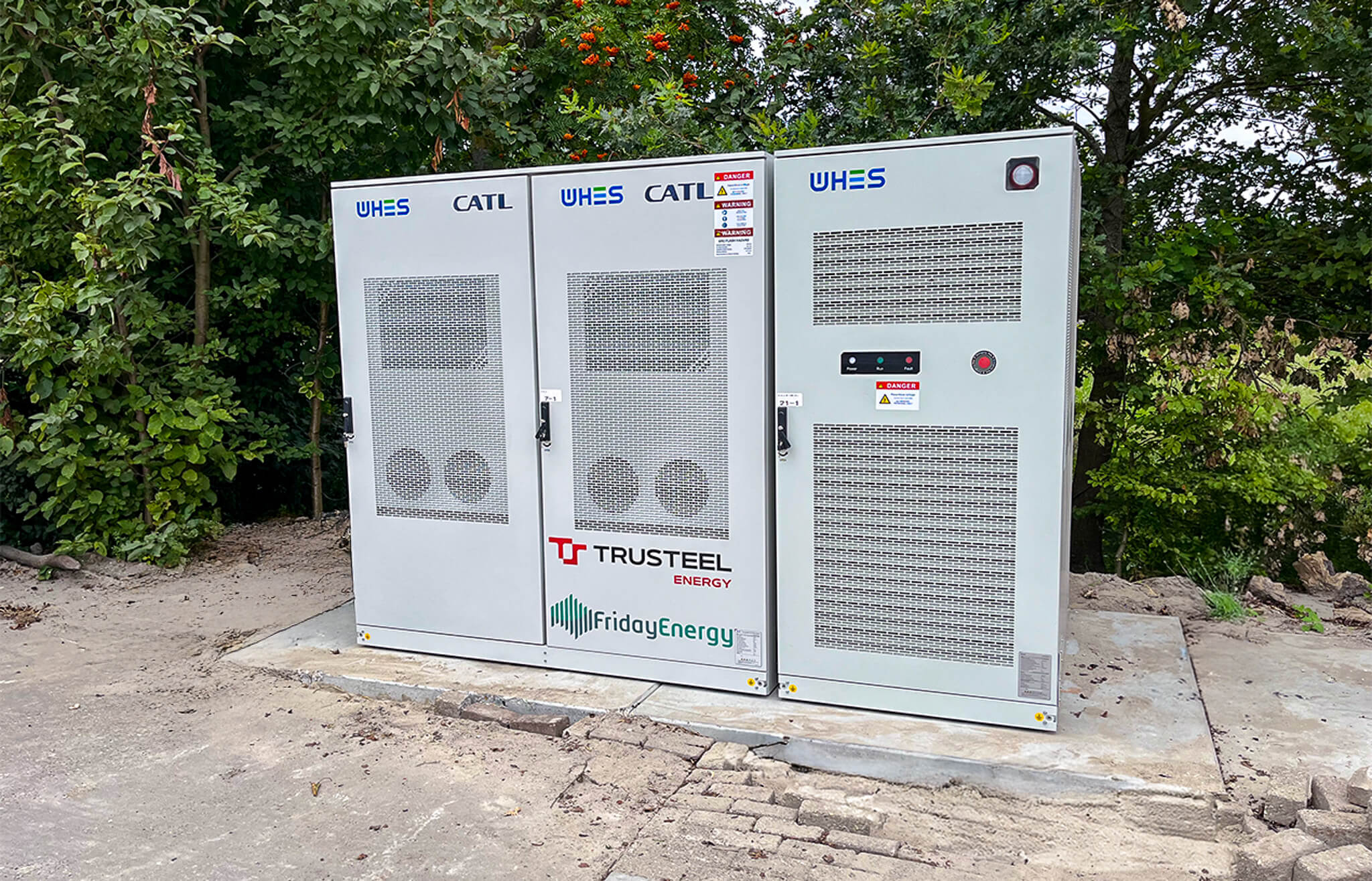 Agrarisch bedrijf · 250 kW / 509 kWh batterij in de Noordoostpolder